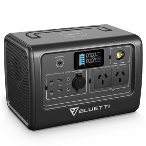 bluetti portable power station with white background